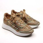 Softwaves sneaker beige raffia 8.95.01
